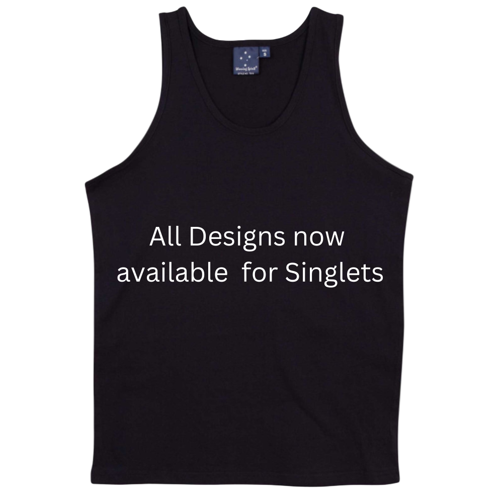 Wild Mob T-shirt or Singlet- Wild Mob Dog