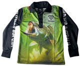 Green Cod Fishing Shirt Kids