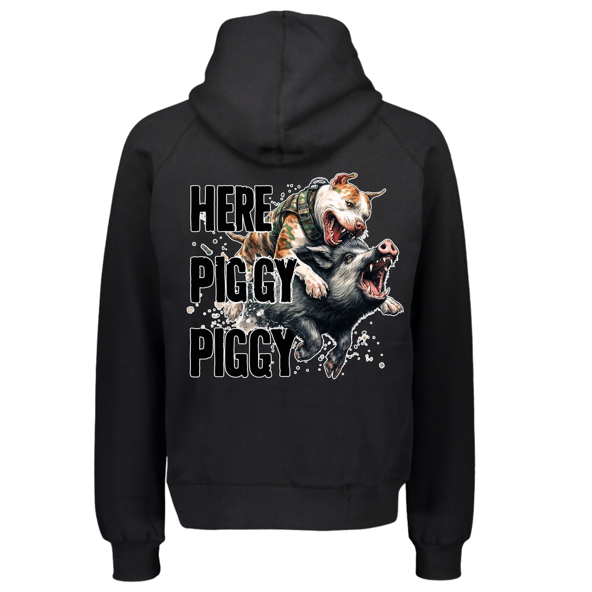 Kid's Hoodie "Here Piggy Piggy"