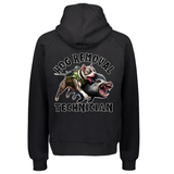 Kid's Hoodie "Hog Removal Technician" Black