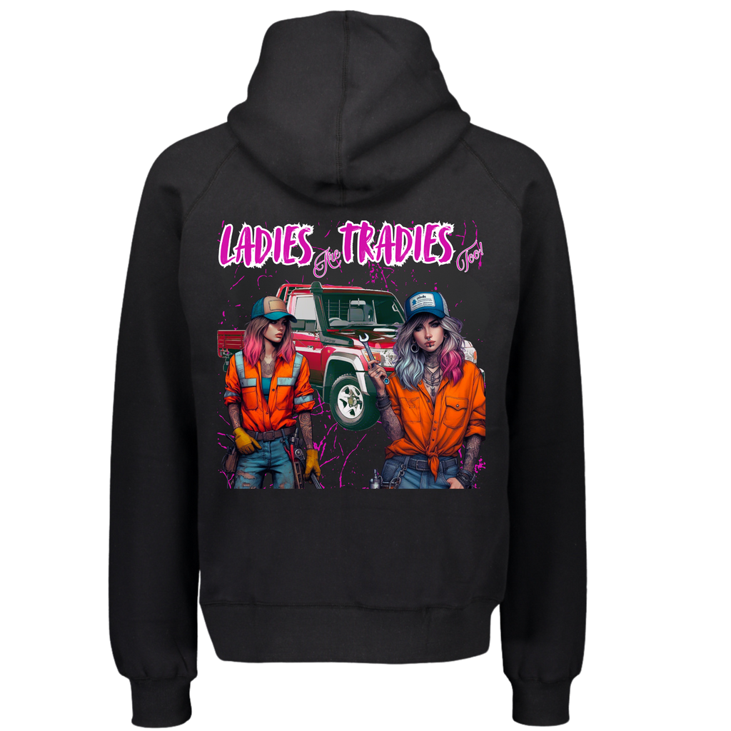 Women's Wild Mob Hoodie Ladies are Tradies too