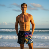 Big Marlin footy shorts with zipper pockets