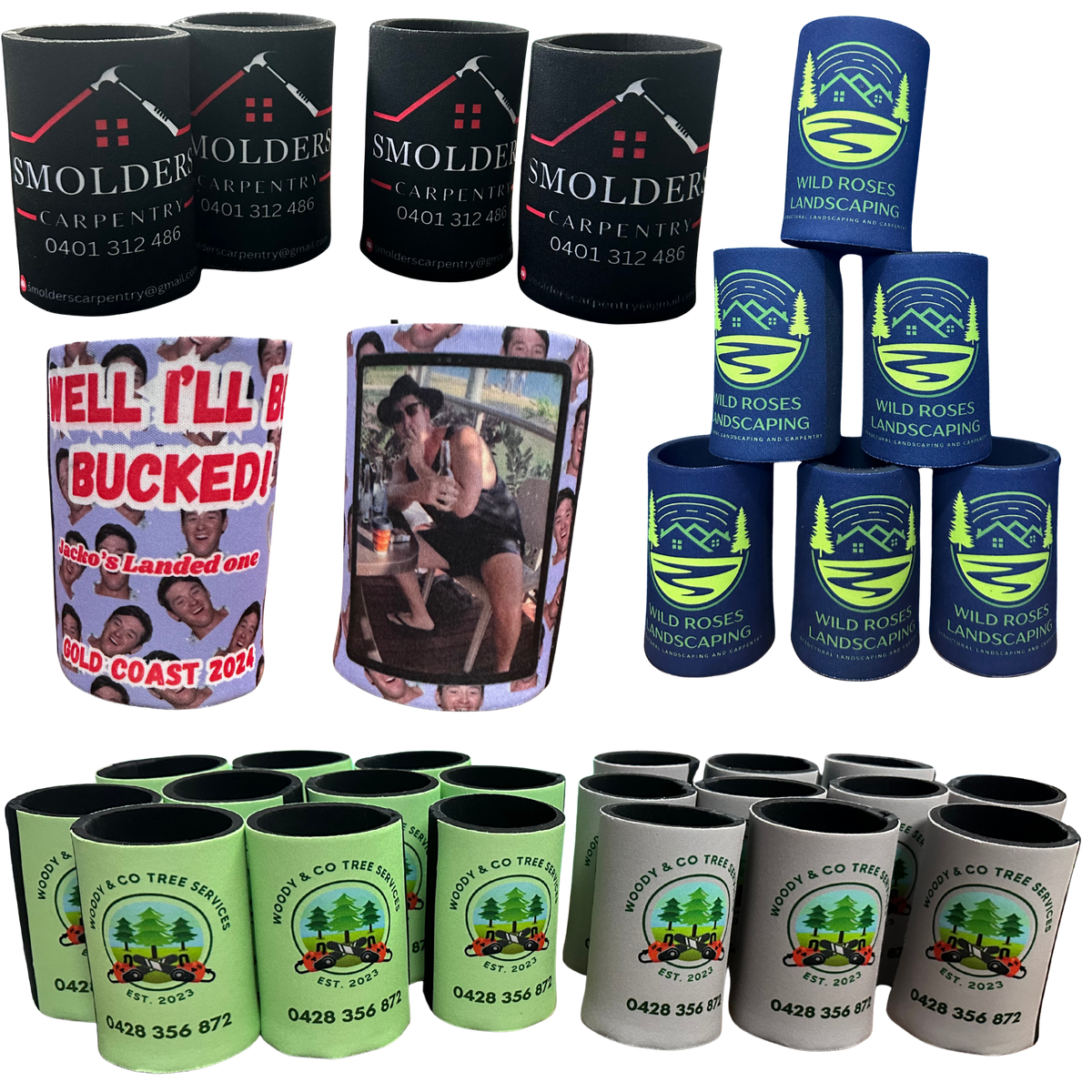 Custom Stubby Coolers