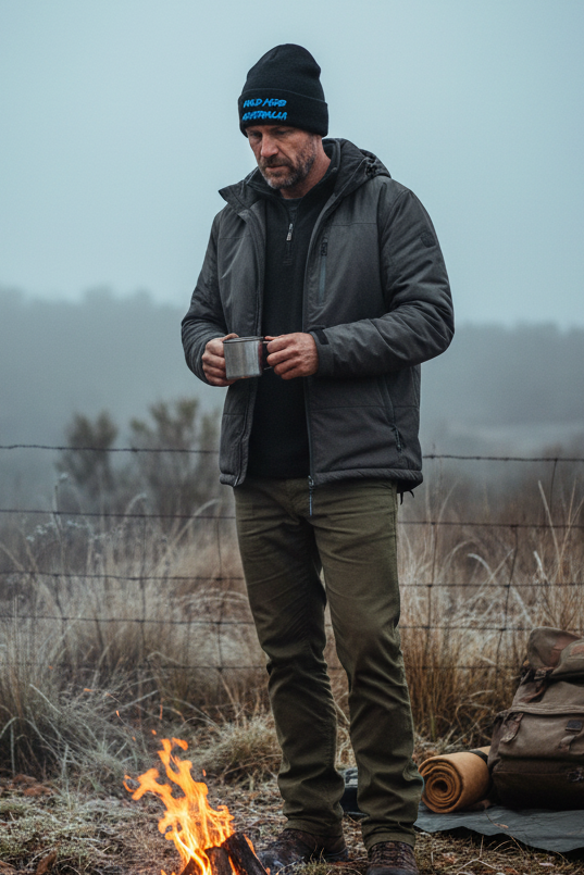 Wild Mob Australia Beaning with Fur Lining