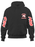 Youth Wild Mob Signature Hoodie Red on Black