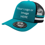 Custom Teal Trucker Cap image 0