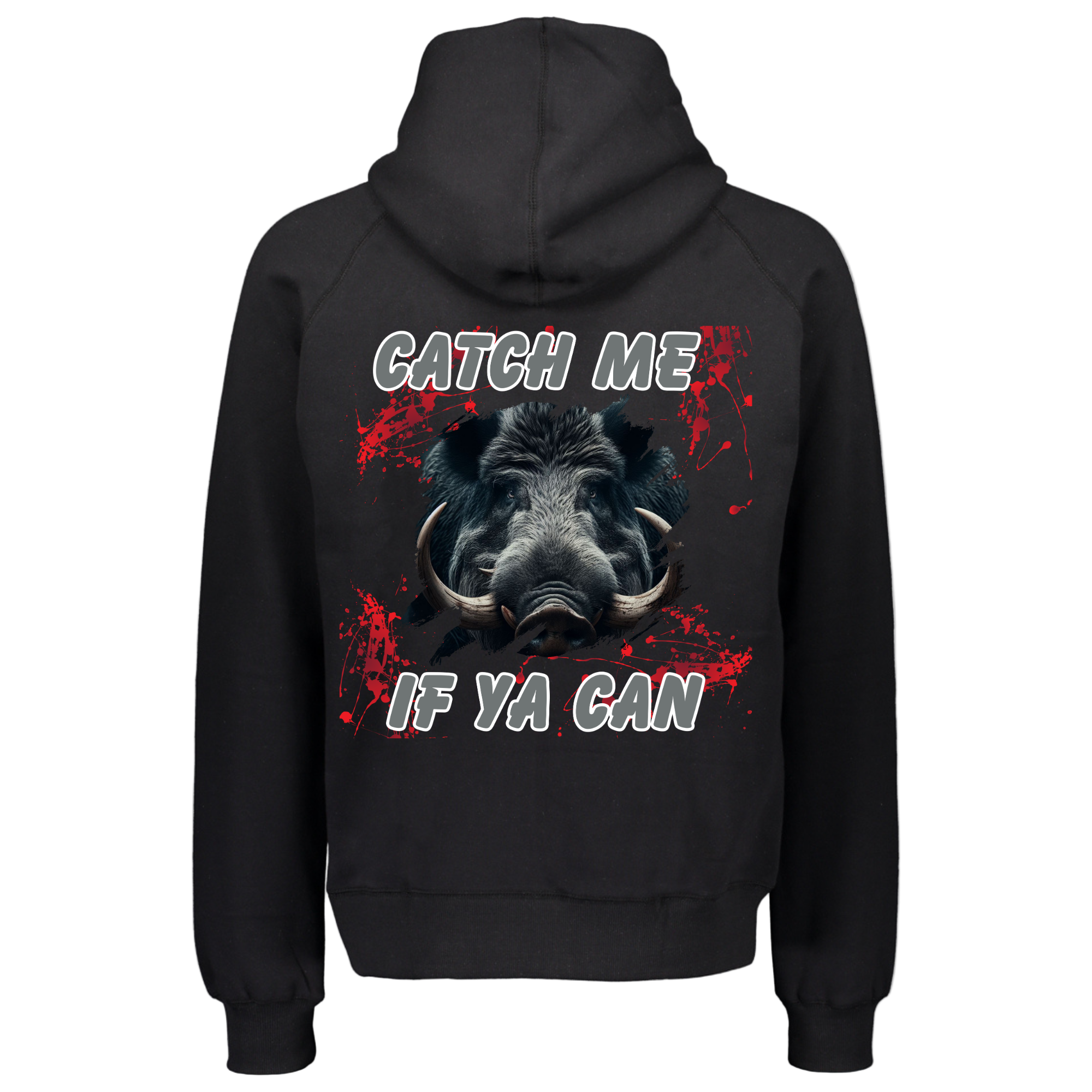 Men's Wild Mob Hoodie Catch me if ya can image 0