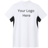 Printed work polo White/Black image 1