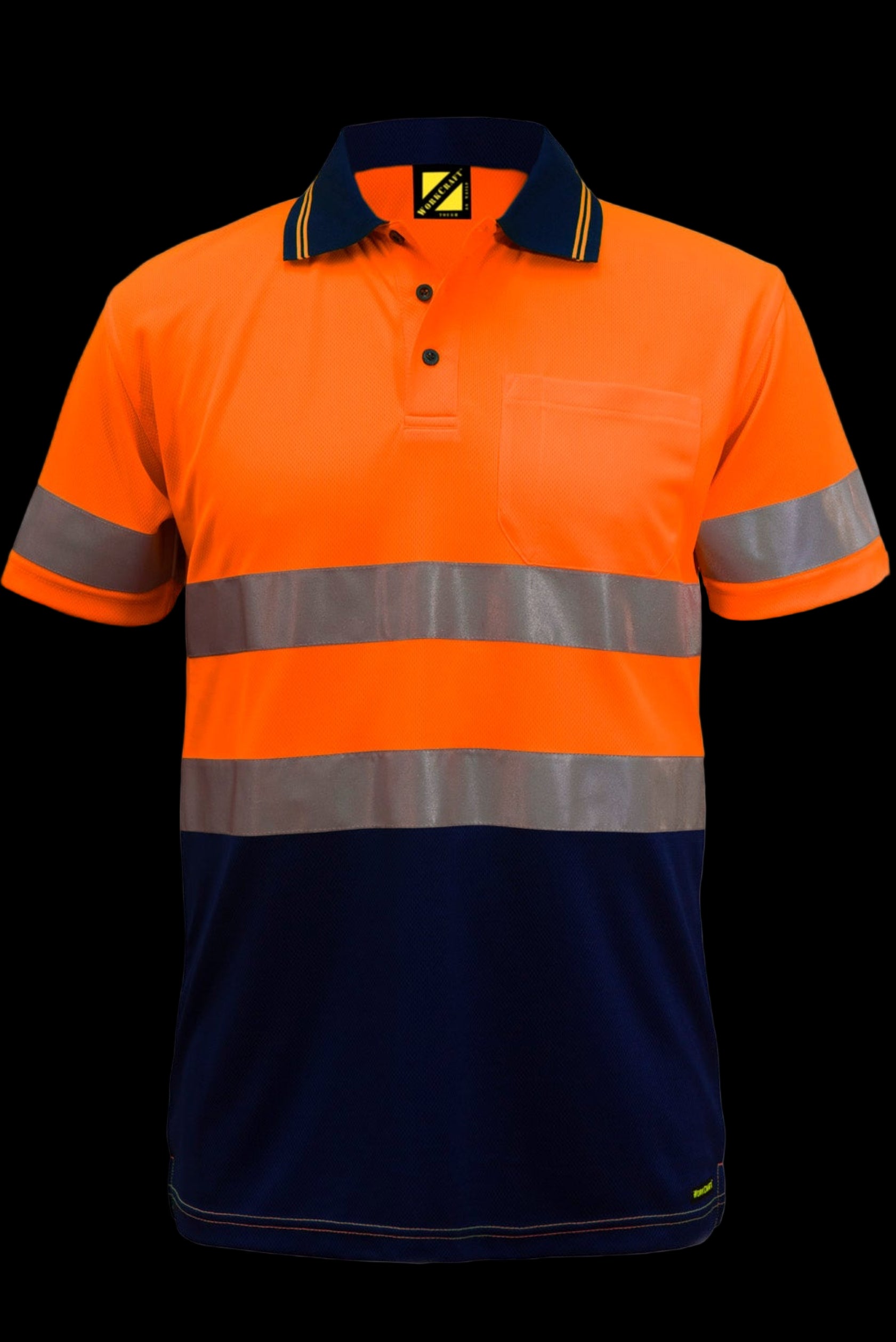 Short sleeve Hi Vis Shirt reflective image 1