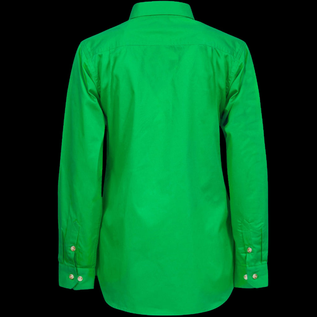 Ladies Half Placket Full Coloured Shirt image 1