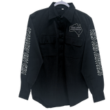 UNISEX Wild Mob Work shirt Black image 0