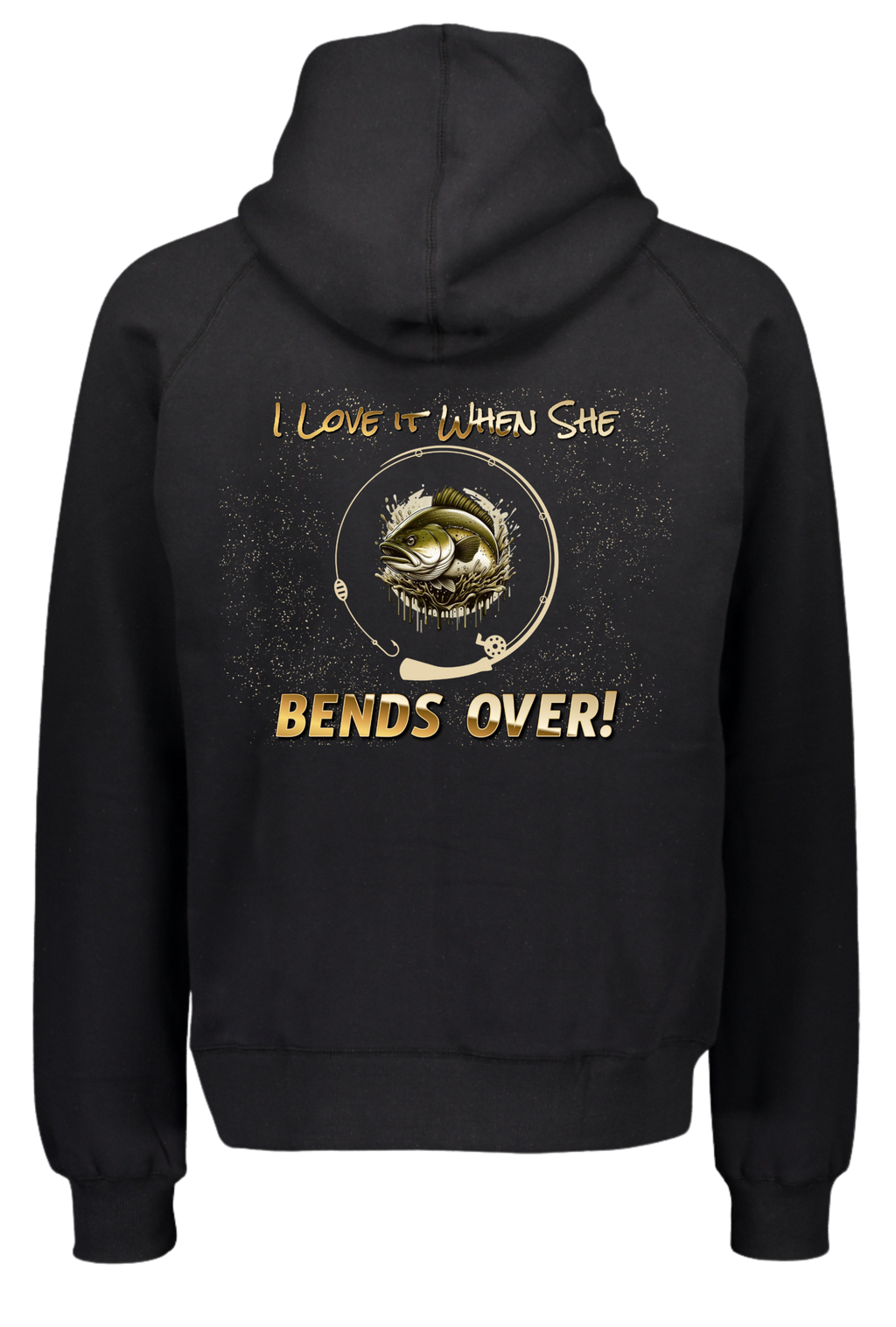 I love it when she bends over hoodie image 0