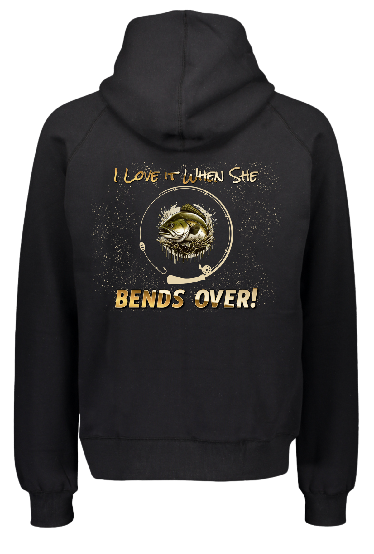 I love it when she bends over hoodie image 0