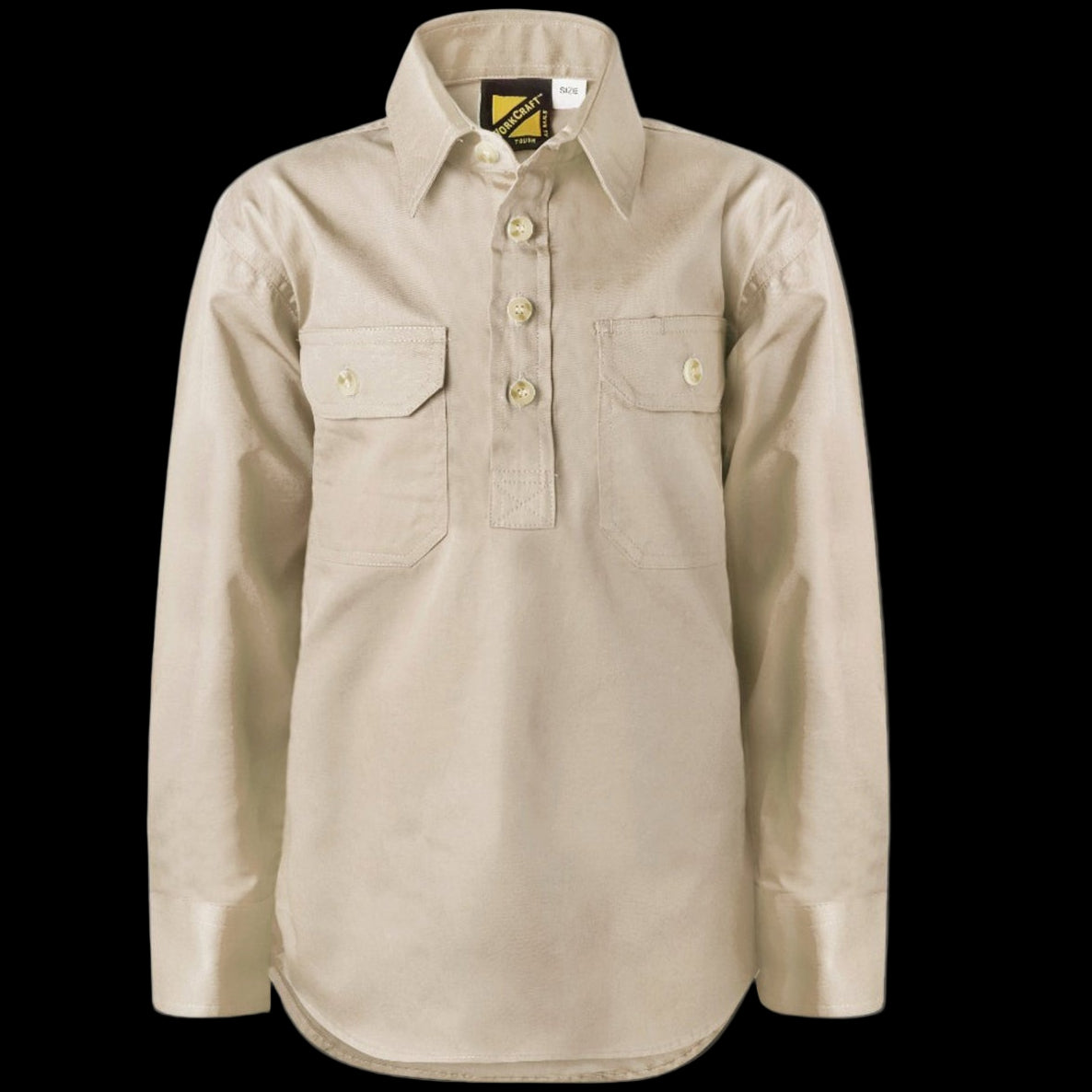 Kids Half Placket Full Coloured Shirt image 0