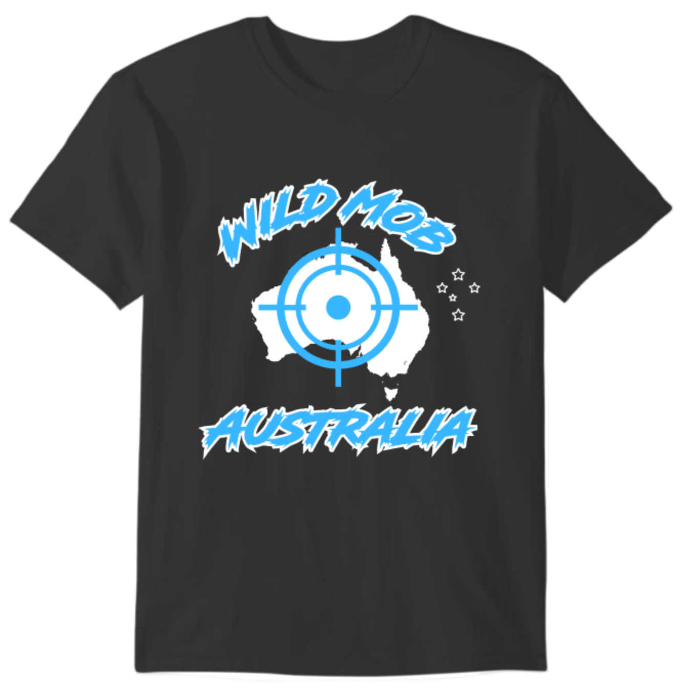 Wild Mob Signature T-shirt Blue