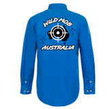 Men's Wild Mob Workshirt Blue image 1