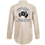 Kids Wild Mob Workshirt Tan image 1