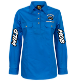 Women's Wild Mob Workshirt Blue image 0