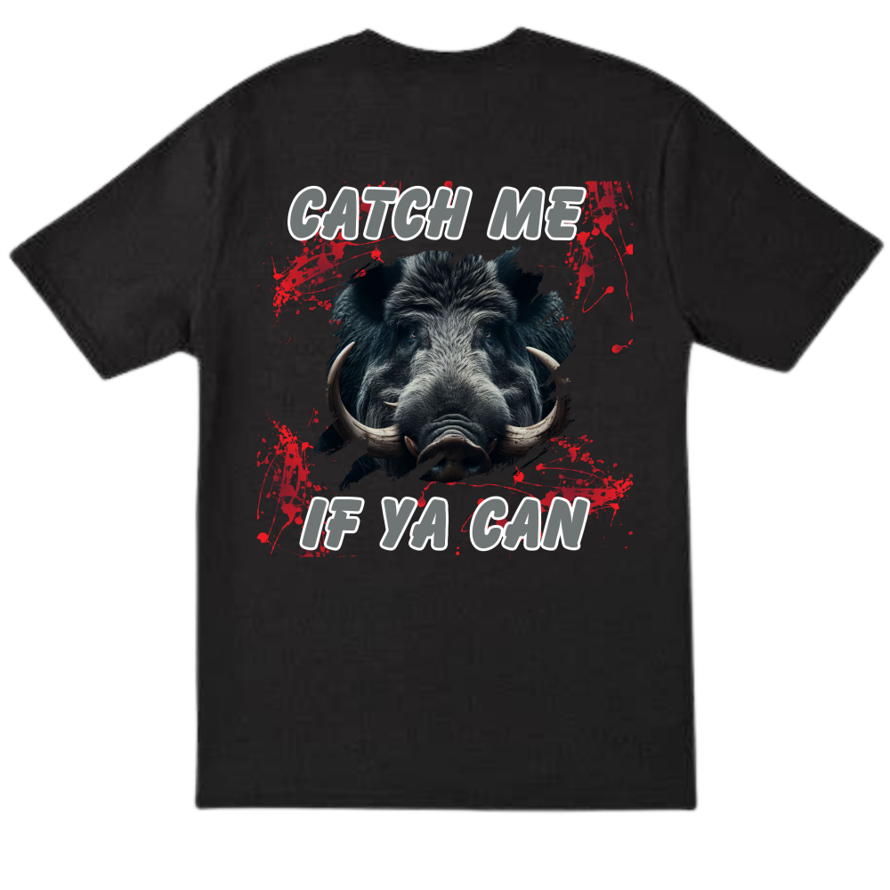 Wild Mob T-shirt or Singlet Catch Me if Ya Can