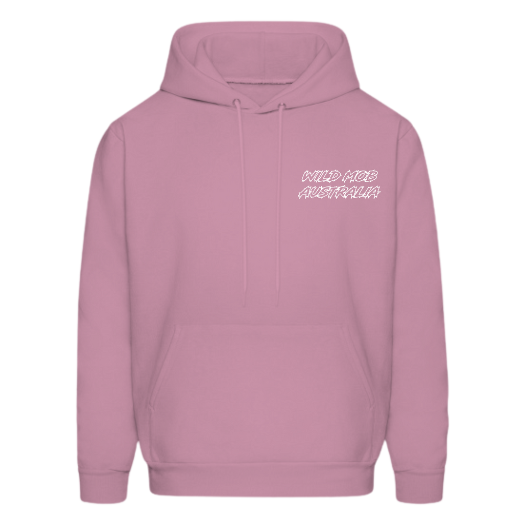 Wild Mob Australia Signature Hoodie Unisex Pink image 0