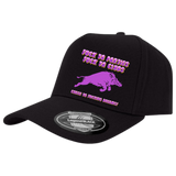 Fuck ya Parties Fuck ya Clubs Chase ya fuckin dreams Purple hat image 0