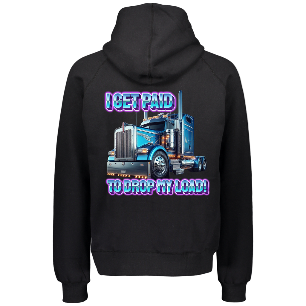 Men's Wild Mob Hoodie I get paid to drop my load image 0