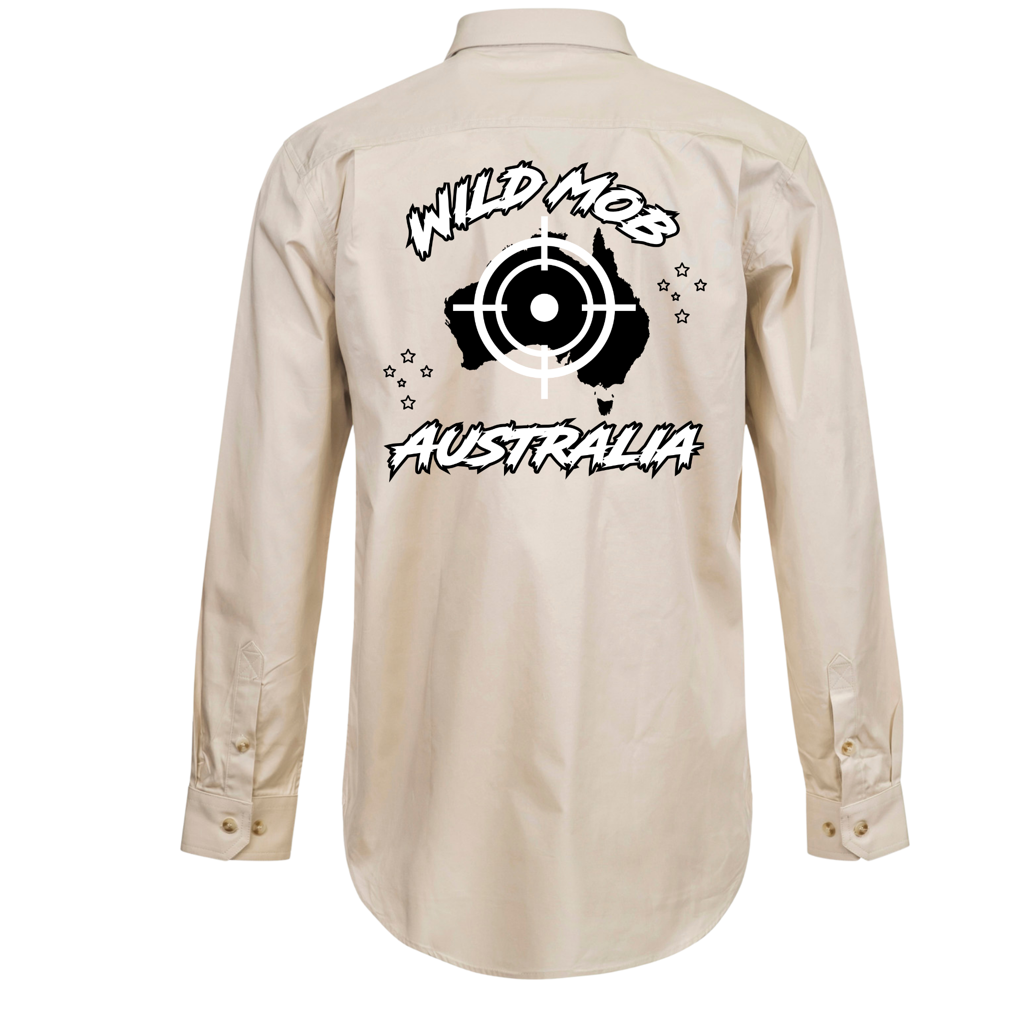 Men's Wild Mob Workshirt Tan image 1