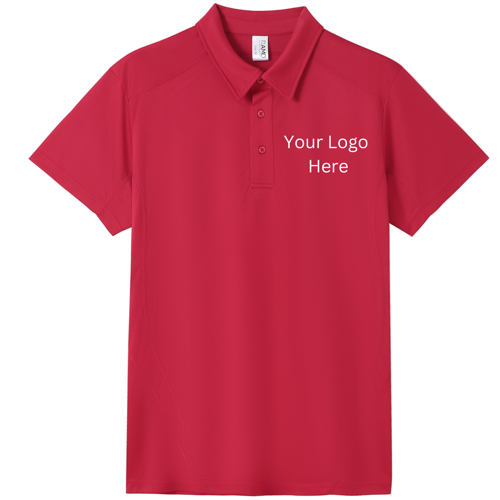 Printed work polo Red image 0