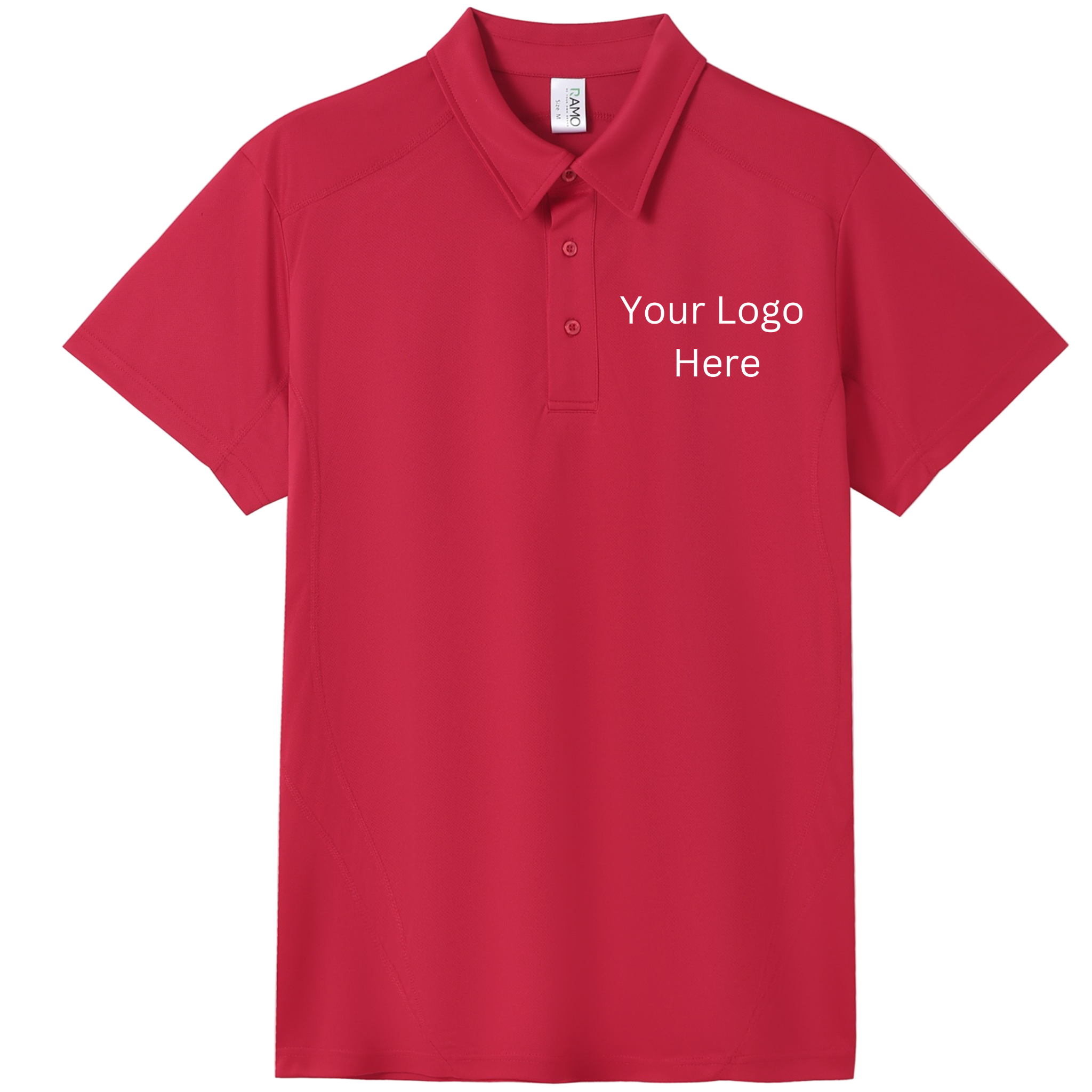 Printed work polo Red image 0