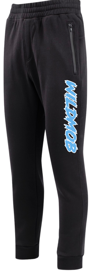 Men's Wild Mob Signature Trackies Leg Blue image 0