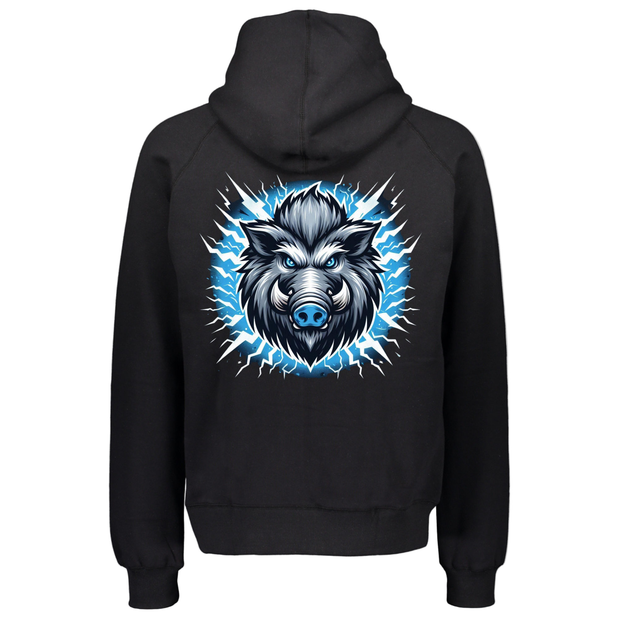 Men's Wild Mob Hoodie Blue Boar image 0