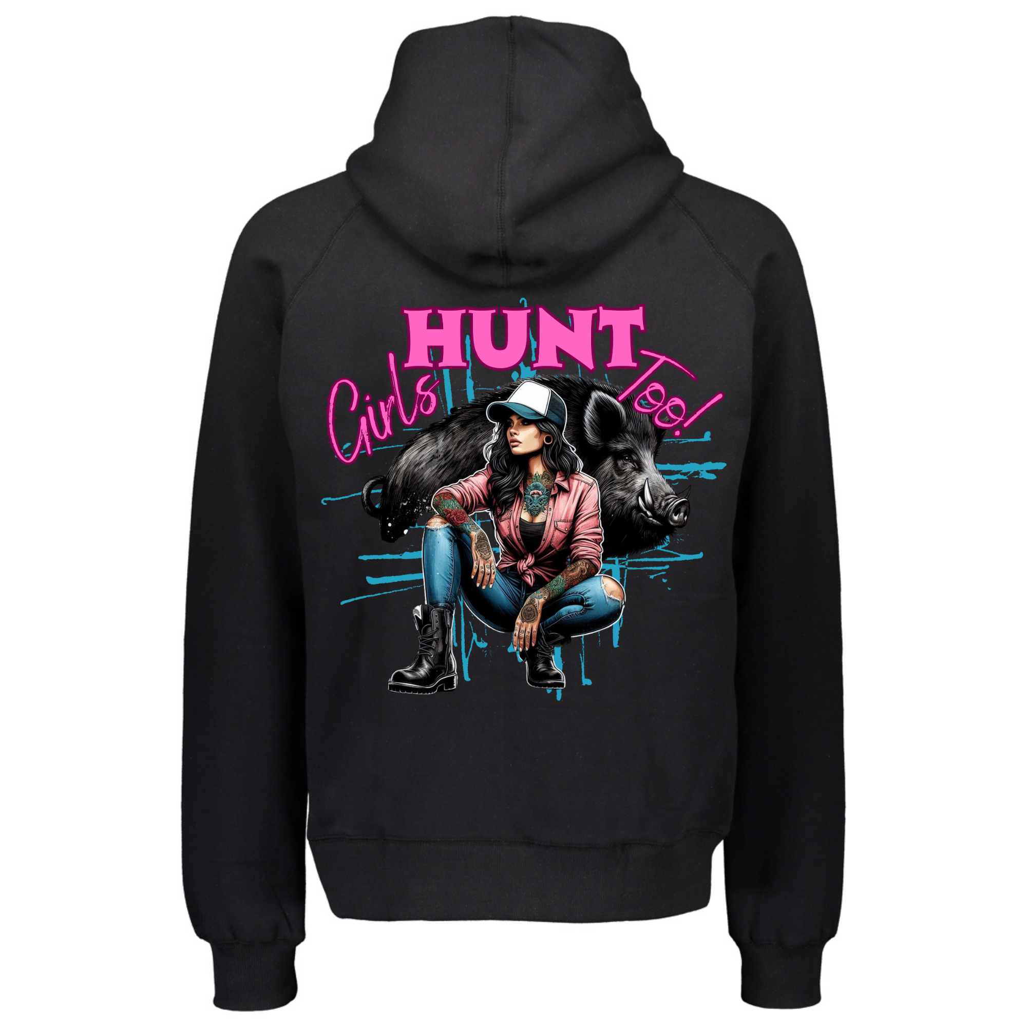 Women's Wild Mob Hoodie Girls Hunt Too