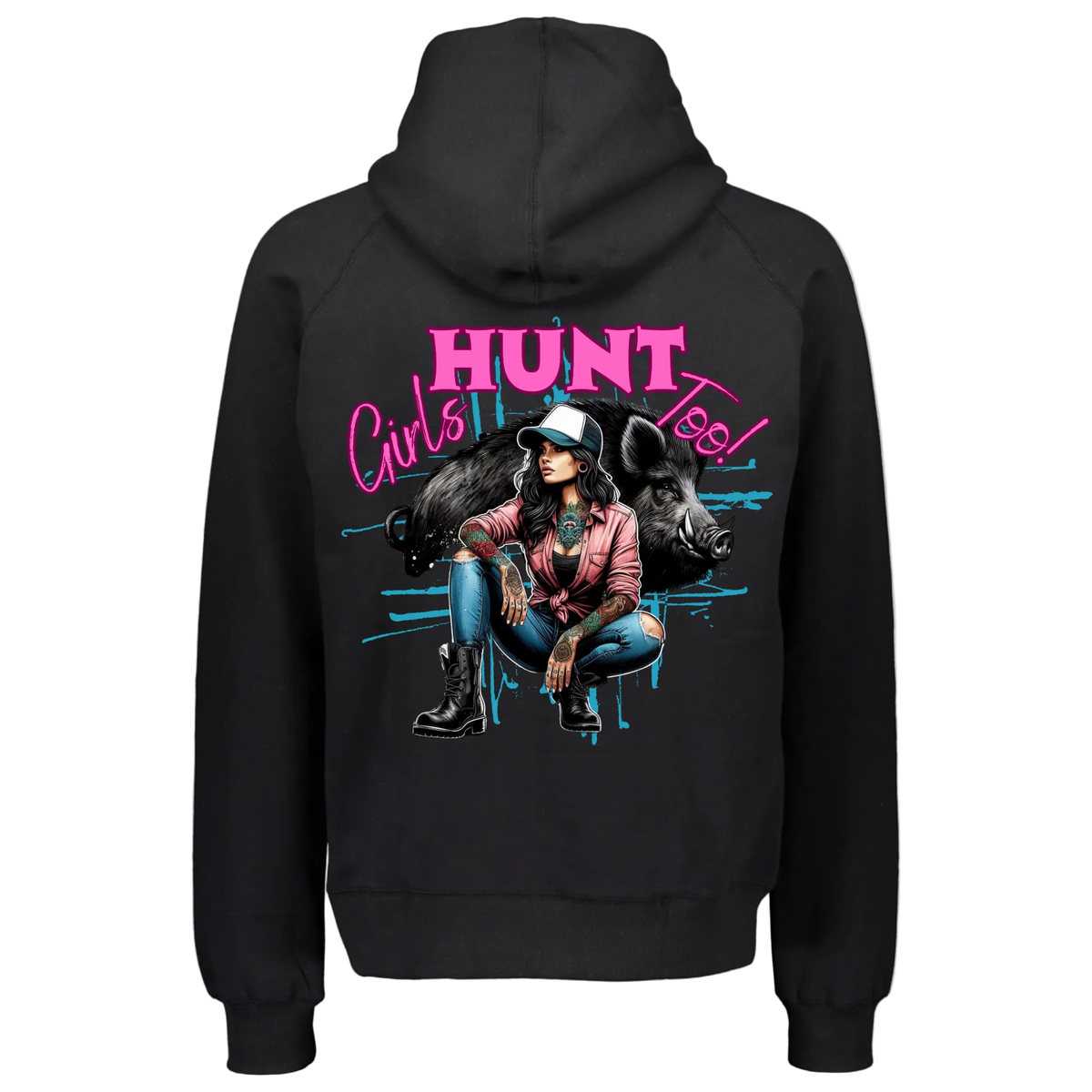 Women's Wild Mob Hoodie Girls Hunt Too