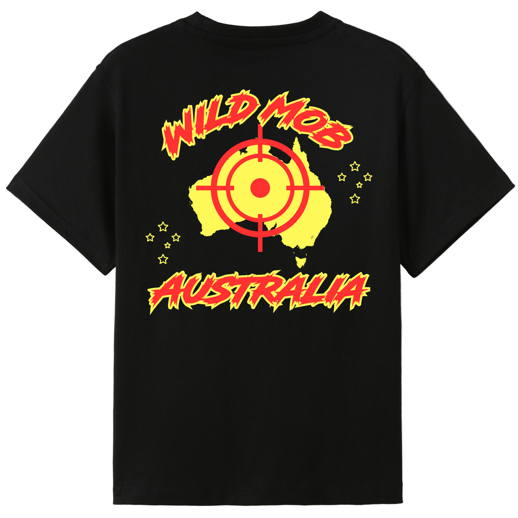Wild Mob Signature T-shirt Red & Yellow