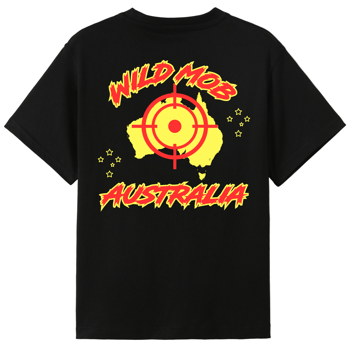 Wild Mob Signature T-shirt Red & Yellow