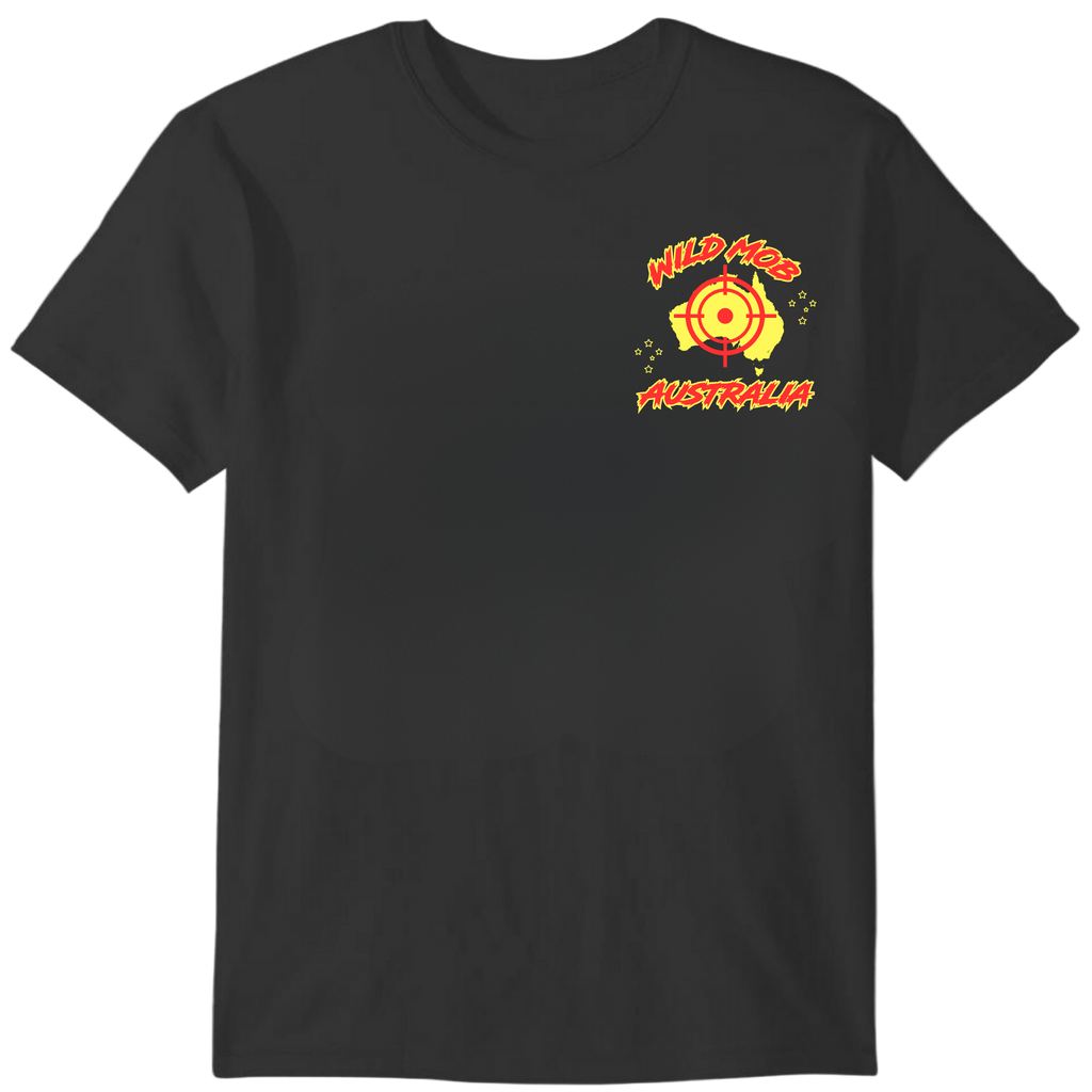 Wild Mob Signature T-shirt Red & Yellow